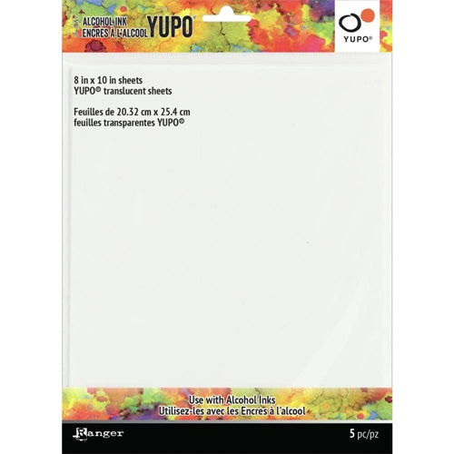 Tim Holtz - Alcohol Ink Paper - YUPO - Translucent  - 8 x 10" Cheap Pick A Best