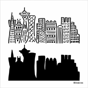 The Crafter's Workshop - Skyline Template 12x12" Cheap Countdown Package