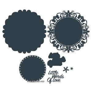 The Paper Boutique - Dies - Springtime Bloom - Little words of love Very Cheap