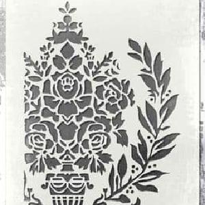 Tim Holtz -  Stencil - Crest Clearance Online Online