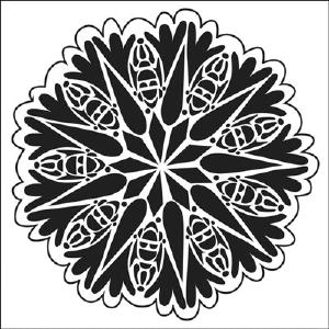 The Crafters Workshop: Mini Bug Doily - Template 6 x 6" For Nice Cheap Online