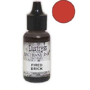 Tim Holtz - Distress Archivel Reinker - Fired Brick Outlet Where Can You Find