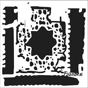 The Crafters Workshop - Stencil - Remnant - Votive 4x4" Marketable Cheap Pice