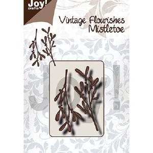 Joy! Crafts Dies - Vintage Flourishes - Mistletoe Clearance Latest