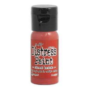 Tim Holtz - Distress Paint - Flip Top - Fired Brick Discount Cheapest