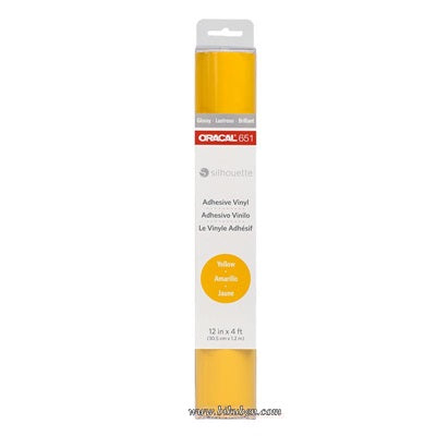 Silhouette America - Oracal 651 - Selvklebende Vinyl - Yellow    12" Cheap With Mastercard