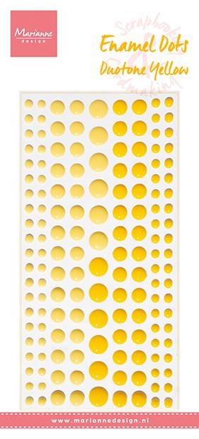 Marianne Design - Enamel Dots -  Duotone Yellow Discount Amazon