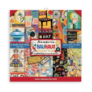 Stamperia - Bauhaus - Paper Pack - 10 pk -    6 x 6" Cheap Sale Explore
