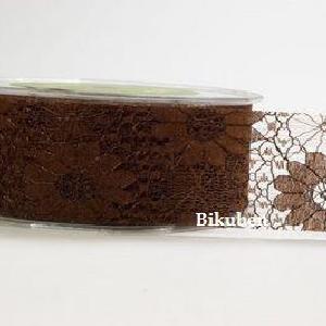 May Arts: Flower Lace Ribbon -  BROWN  (metervis) 2025 Cheap Pice