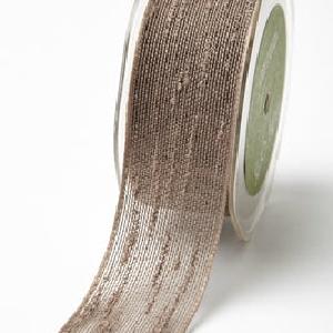 May Arts - Frayed Thread Ribbon - Taupe - METERSVIS Lowest Pice Cheap Pice