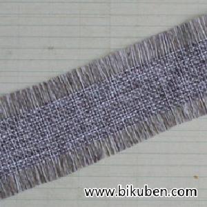 Maya Road - Burlap Trim - Smoke METERSVIS Discount Exclusive