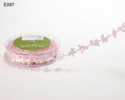 May Arts: Baby Ribbon - Pink  (metervis) Cheapest Pice For Sale
