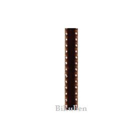 Maya Road: Double Stitched Velvet - Brown  Ribbon     1 meter Big Discount Cheap Pice