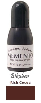Memento - Rich Cocoa - Fade-resistant Dye Ink - Re-inker Finishline