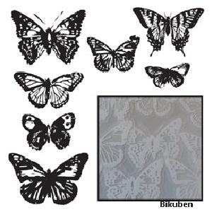 Maya Road - Vintage Butterfly Pieces - White Online Online Cheap Pice