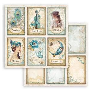 Stamperia  - Masquerade - Cards  -   12 x 12" Free Shipping Shop