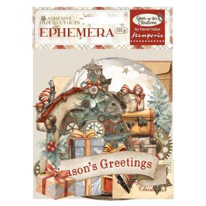 Stamperia  - Gear up for christmas -  Adhesive Ephemera Outlet Exclusive