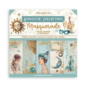 Stamperia  - Masquerade - Paper Pad    12 x 12" (10ark) Cheap 2025 Newest