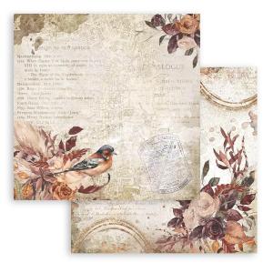 Stamperia  - Our way - Bird  -   12 x 12" Discount Pay With Visa