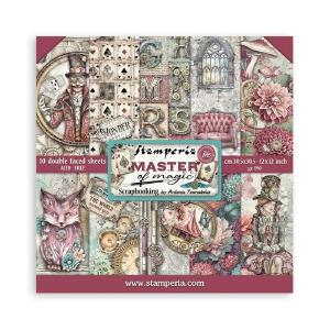 Stamperia  - Master of Magic - Paper Pad 12 x 12" (10ark) Clearance Cheap Real