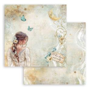 Stamperia  - Masquerade - Lady butterfly  -   12 x 12" Shop For Cheap Online