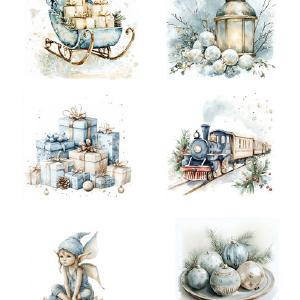 Reprint - Winter Vibes  - Paper Stickers Cheap Sale Marketable