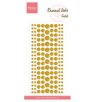 Marianne Design - Enamel Dots -  Gold glitter 100% Guaranteed