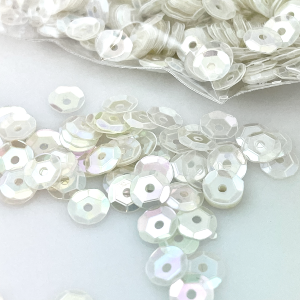 Sequins / Paljetter - White Discount Choice