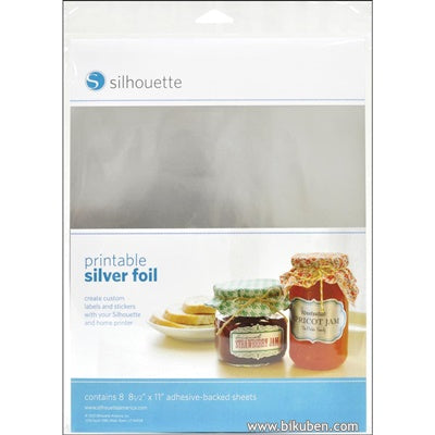 Silhouette - Media - Silver Foil Printable Sticker Paper 2025 New Cheap Pice