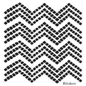 The Crafters Workshop -Dina Wakley - Stencil - Mini Chevron Tiles 6x6" With Credit Card Cheap Online