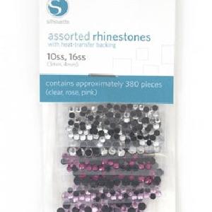 Silhouette - Rhinestones - Assorted (Clear,Rose, Pink) Outlet Cheap Pice