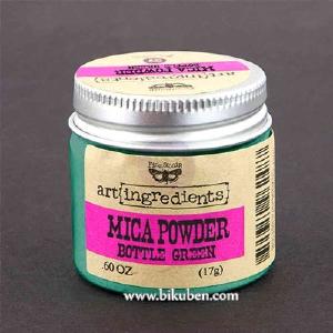 Prima - Art Ingredients by Finnabair - Mica Powder - Bottle Green For Nice Online