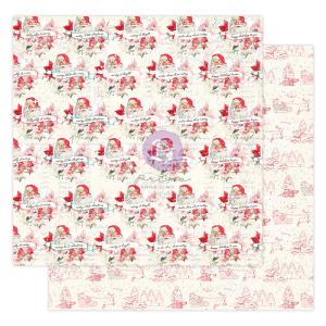 Prima - Candy Cane Lane - Twenty Five  - 12 x 12" Fast Delivery For Sale