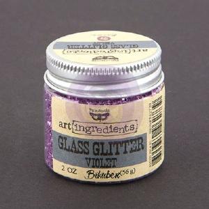 Prima - Art Ingredients by Finnabair - Glass Glitter - Violet Best Place Cheap Pice