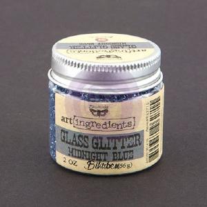Prima - Art Ingredients by Finnabair - Glass Glitter - Midnight Blue Pick A Best Cheap Pice