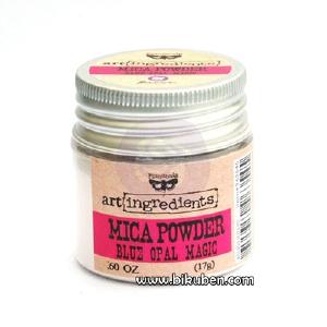 Prima - Art Ingredients by Finnabair - Mica Powder - Blue Opal Magic Free Shipping With Mastercard