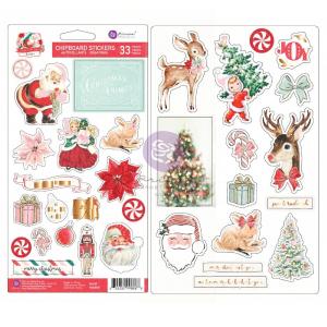 Prima - Candy Cane Lane  - Chipboard Buy Cheap Clearance