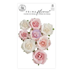 Prima - Candy Cane Lane - Paper Flowers - Sugar Sweet Outlet Discount Sale