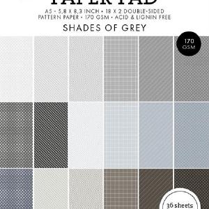 Studiolight - Paper Pad - Pattern Shades of Grey Cheap Sale For Cheap
