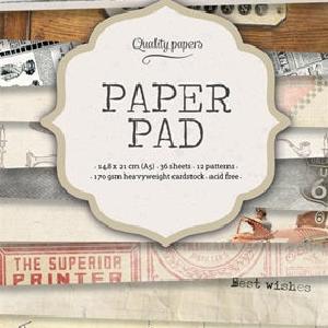 Studiolight -  Paper pad nr 108 -  A5 Largest Supplier