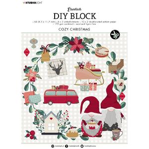 Studiolight -  DIY Block - Cozy Christmas  -  A4 Sale Extremely