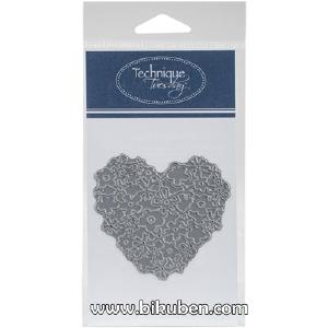 Technique Tuesday - DIY Steel Die - Lacy Heart Cheap Fashionable