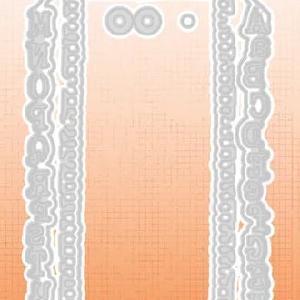 Studiolight - Dies - Slimeline & Label - Grunge Outlet Top Quality