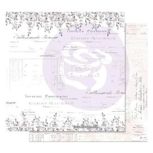 Prima - Lavender Frost - My Confession  -   12 x 12" Free Shipping Pices