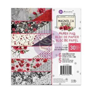 Prima - Magnolia Rouge - Paper Pad - 6" x 6" Discount Fashion Style