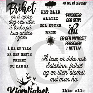 Papirdesign - Clear stamps - Frihet Low Pice For Sale