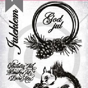 Papirdesign - Clear stamps - Ekorn Clearance Best Place