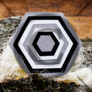 Papirdesign - Dies - Heksagon 2 Free Shipping Purchase