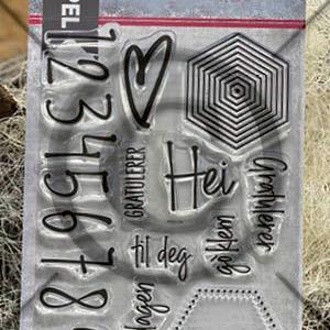 Papirdesign - Clearstamps - Heksagon Buy Cheap Very Cheap