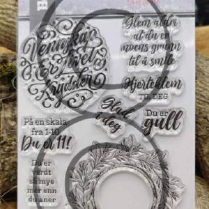 Papirdesign - Clear stamp - Du er 11! Geniue Stockist
